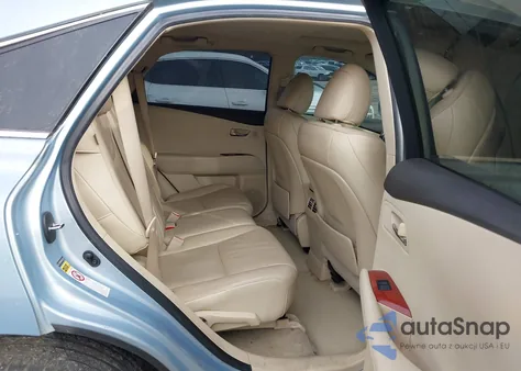 2010 Lexus Rx 350 z USA, uszkodzony, nr VIN 2T2BK1BA5AC032282